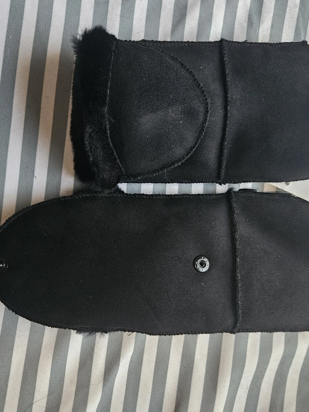 Faux fur shearling Flip Top Mitten
